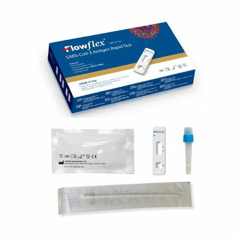 Flowflex™ Antigen Rapid Test Lateral Flow Self Test Kit SARS‐CoV‐2