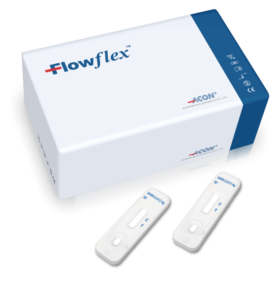 FlowflexTM SARS‐CoV‐2 Antigen Rapid LFT Covid Test (box of 25)